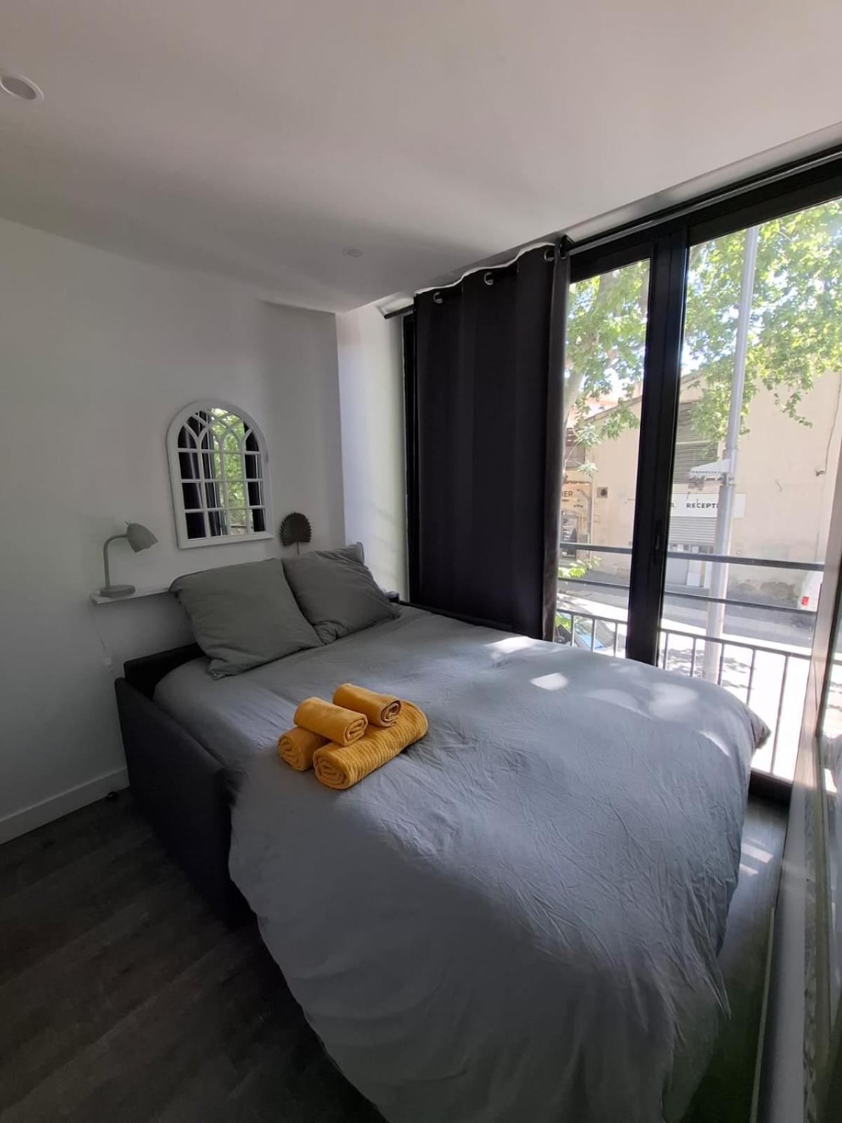 L'Amandier - Joli Appartement T3 Neuf Centre Ville A 2 Pas De La Rotonde Mirabeau Et Des Allees Provencales Aix-en-Provence Exterior foto